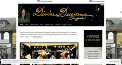 Desktop Screenshot of divinedecadenceoriginals.com